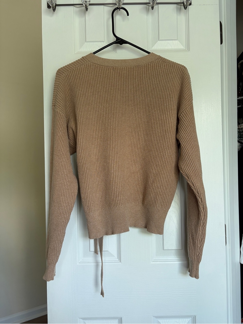 Marc New York ribbed knit wrap cardigan Medium - Picture 6 of 8
